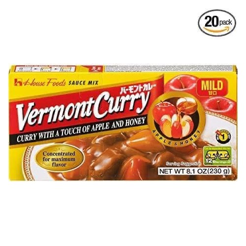 HOUSE VERMONT CURRY MILD 230g/box