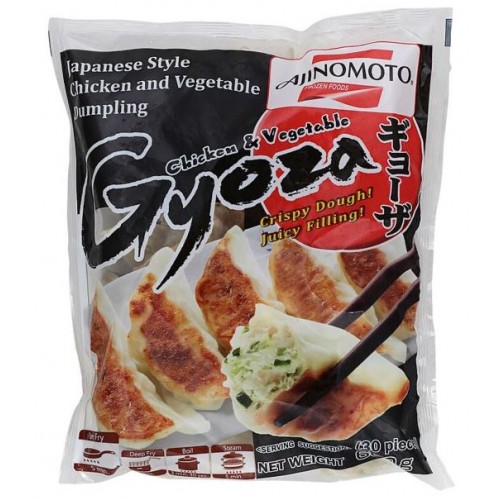 CHICKEN & VEG GYOZA 600g/pkt